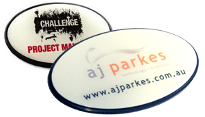 Oval Name Badges - Large and Small
