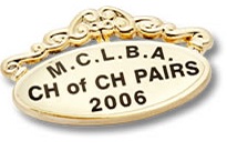 Scroll Brooch Badge - SB3