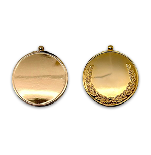 Full Wreath Coined Medallions With Loop