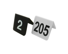 Table Number Plates Sets