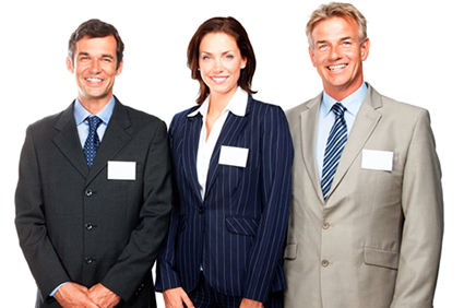 Professional name badges